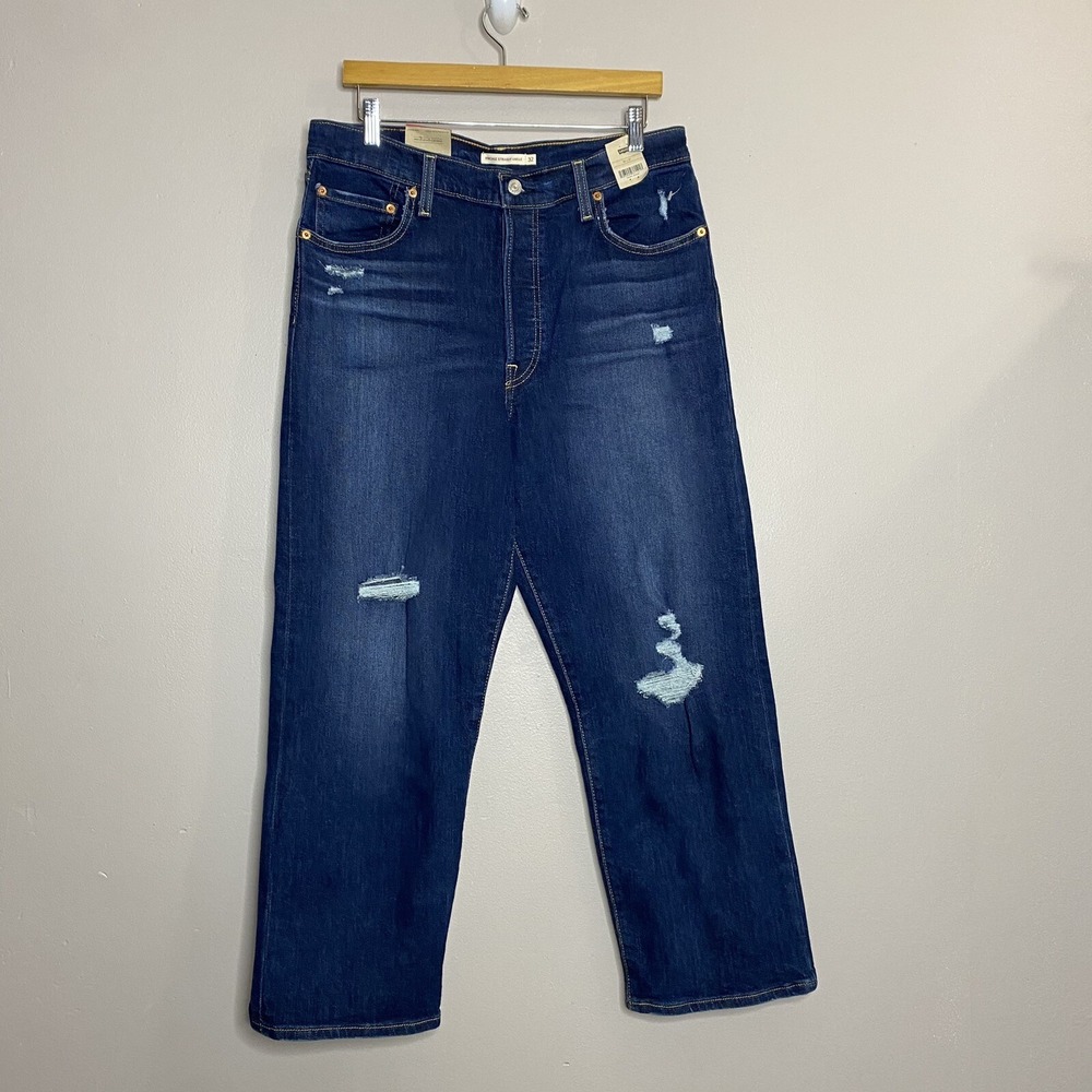 Levi’s Ribcage Straight Ankle Jean 33x27 - Picture 1 of 16